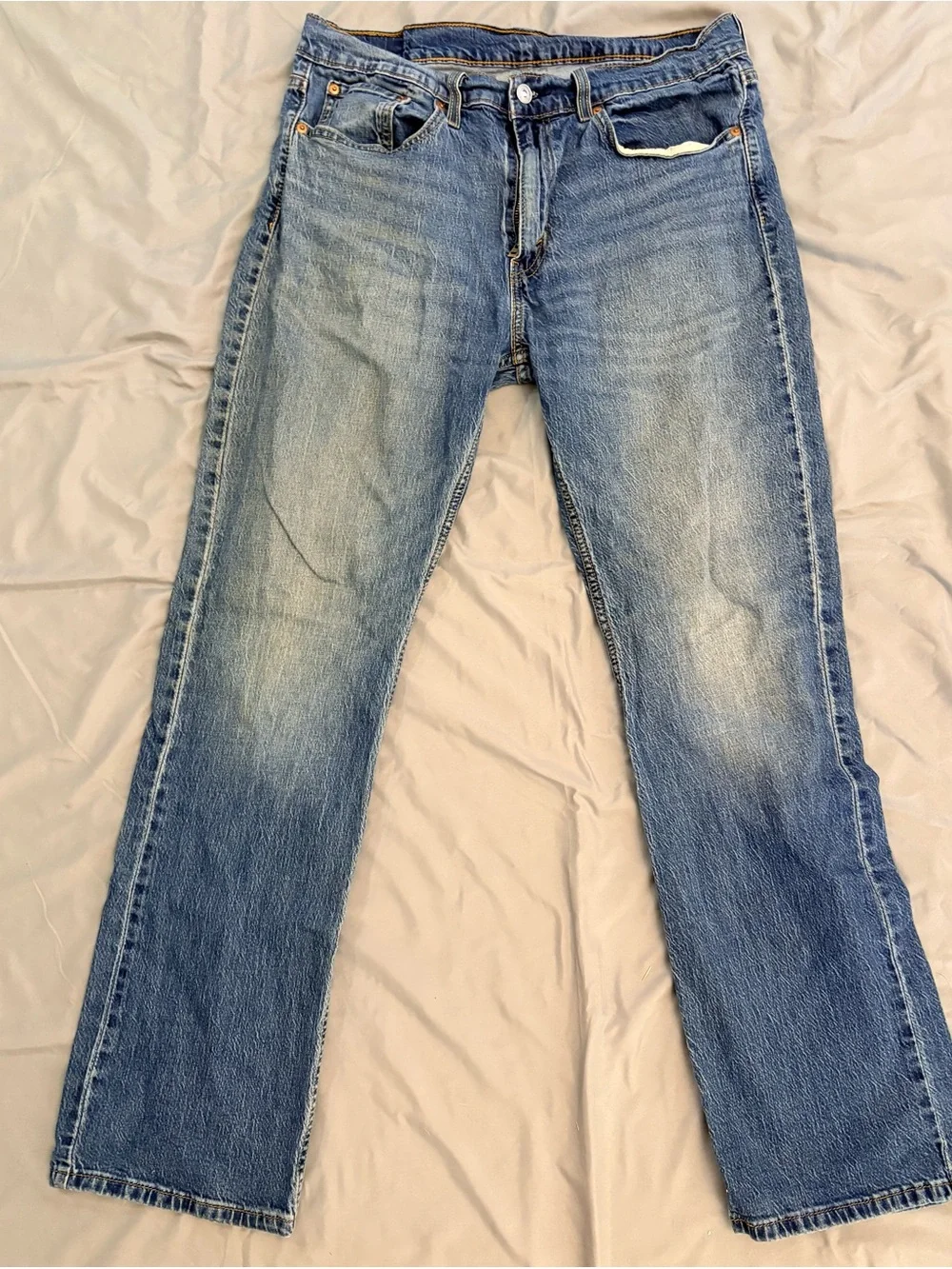 Men's Levi’s 527 Classic Blue Washed Jeans